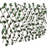 Espaliergjerder selje med kunstige blader 5 stk 180x30 cm