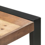 Spisebord 200x100x75 cm heltre med indisk rosentre finish