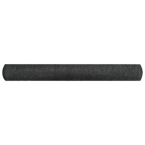 Skjermnett svart 1,2x10 m HDPE 195 g/m²