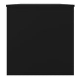 Salongbord svart 102x50x52,5 cm konstruert tre
