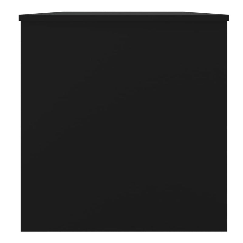Salongbord svart 102x50x52,5 cm konstruert tre