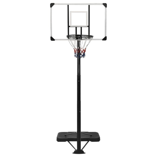 Basketballplate gjennomsiktig 256-361 cm polykarbonat