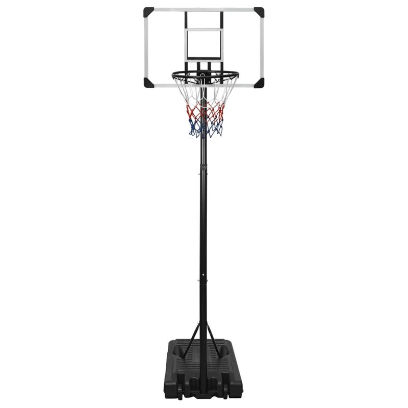 Basketballplate gjennomsiktig 235-305 cm polykarbonat