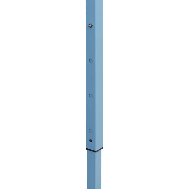 Sammenleggbart festtelt popup med 8 sidevegger 3x9 m antrasitt
