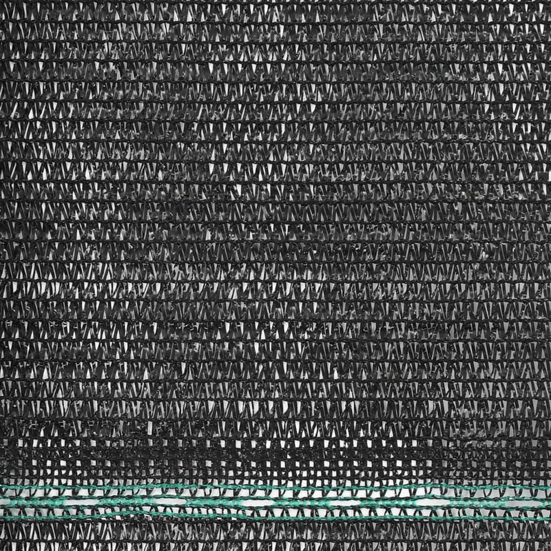 Tennisskjerm HDPE 1x50 m svart