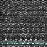 Tennisskjerm HDPE 1,6x25 m svart