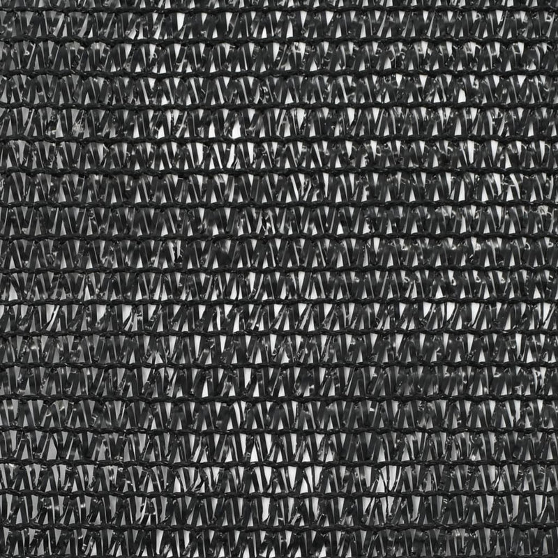 Tennisskjerm HDPE 1,6x100 m svart