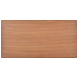 Spisebord 120x60x73 cm heltre eik brun
