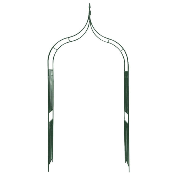 Hagebue med piggdesign for klatreplanter mørkegrønn