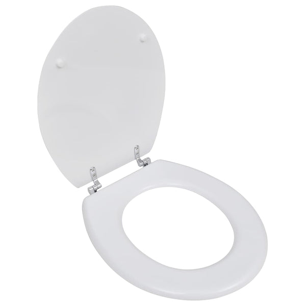 Toalettsete MDF stilrent design hvit