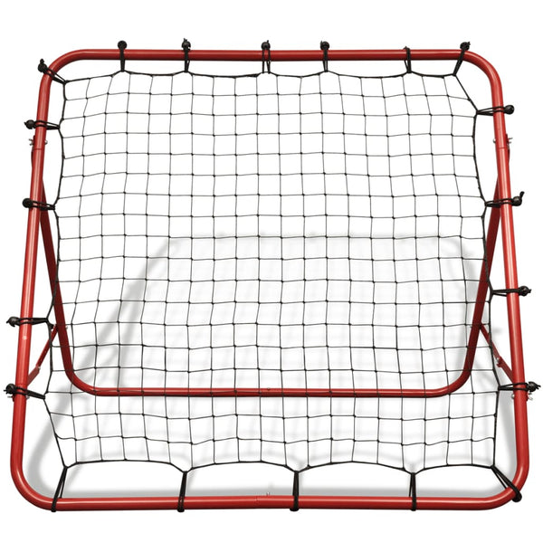 Justerbar Fotball Returnett Rebounder 100 x 100 cm