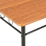 Spisebord brun 120x70x75 cm MDF