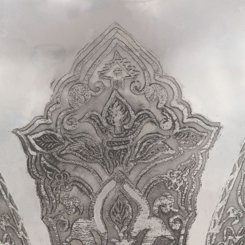 Middelaldersk kroppsrustning kyrass replika LARP sølv stål