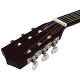 Klassisk gitar 8-delers sett for barn og nybegynnere 1/2 34"