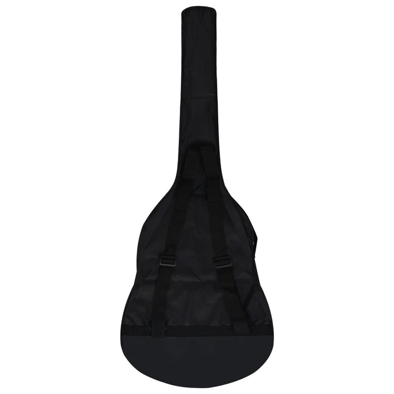 Gitarveske for 3/4 klassisk gitar svart 94x35 cm stoff