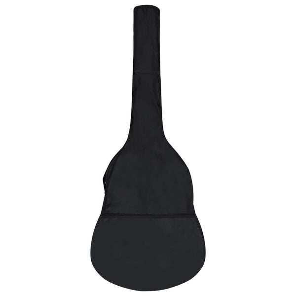 vidaXL Gitarveske for 1/2 klassisk gitar svart 94x35 cm stoff