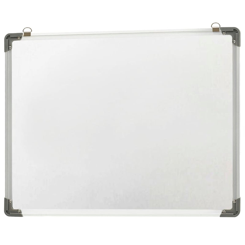 Magnetisk tørr-viskbar tavle hvit 90x60 cm stål
