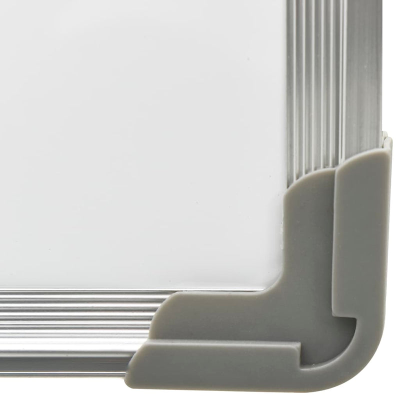 Magnetisk tørr-viskbar tavle hvit 90x60 cm stål