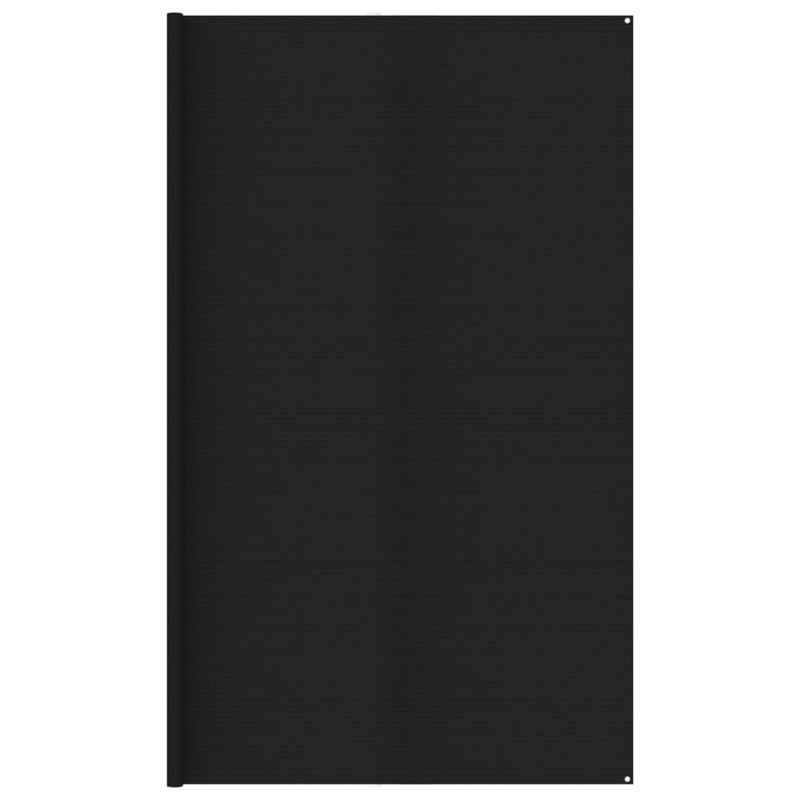 Teltteppe 400x400 cm svart HDPE
