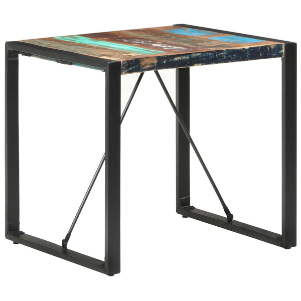 Spisebord 80x80x75 cm gjenvunnet heltre