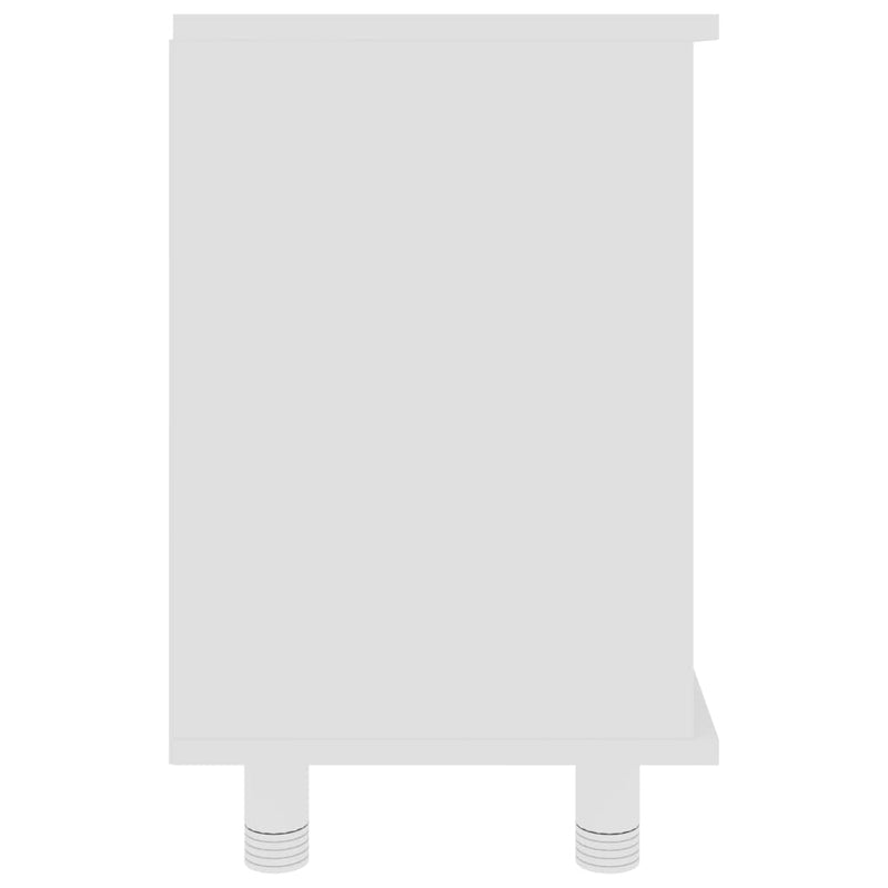 Baderomsskap hvit 60x32x53,5 cm sponplate
