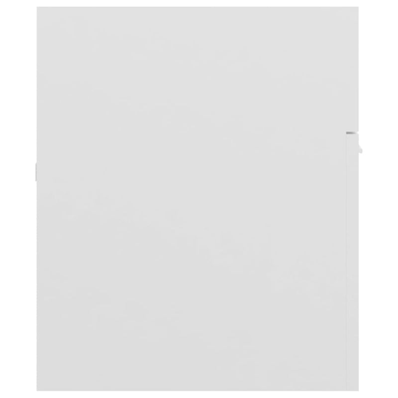 Servantskap høyglans hvit 100x38,5x46 cm sponplate