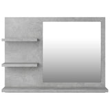 Baderomsspeil betonggrå 60x10,5x45 cm sponplate