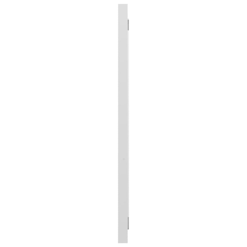 Baderomsmøbelsett høyglans hvit sponplate