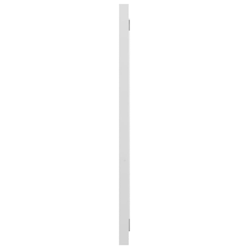 Baderomsmøbelsett høyglans hvit sponplate