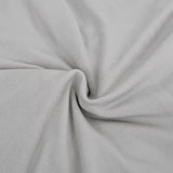 3-seters sofaovertrekk polyester grå