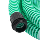 Sugeslange med messingkontakter 20 m 25 mm grønn