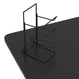 Spillebord med Y-formede ben svart 110x60x75 cm