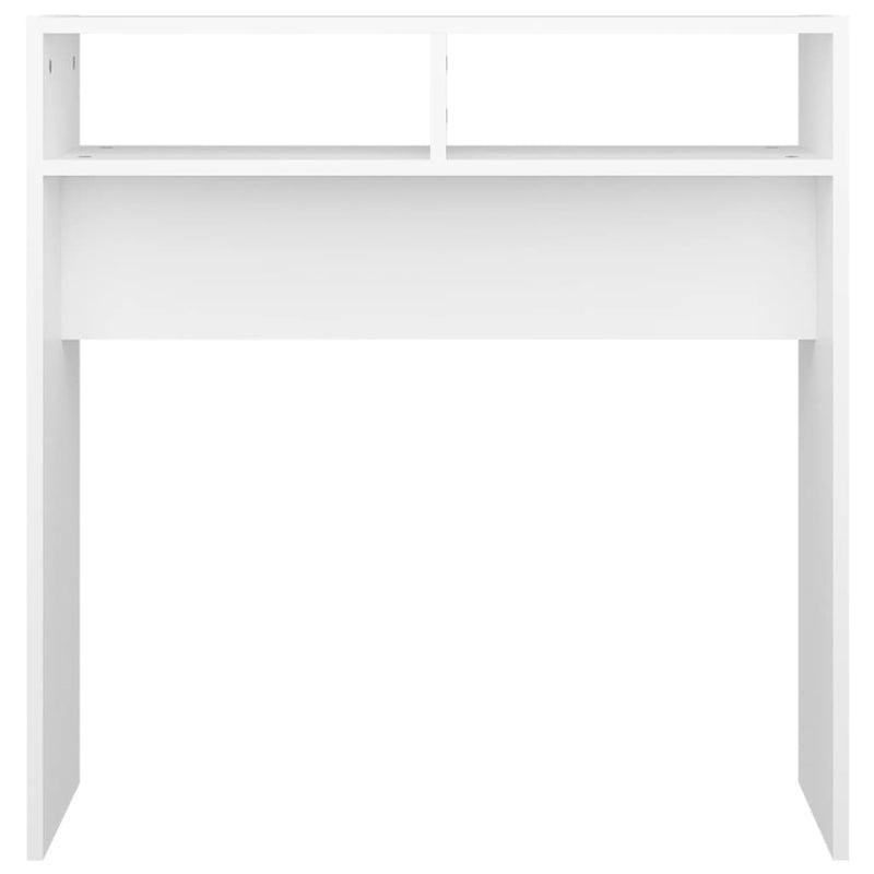Konsollbord hvit 78x30x80 cm sponplate