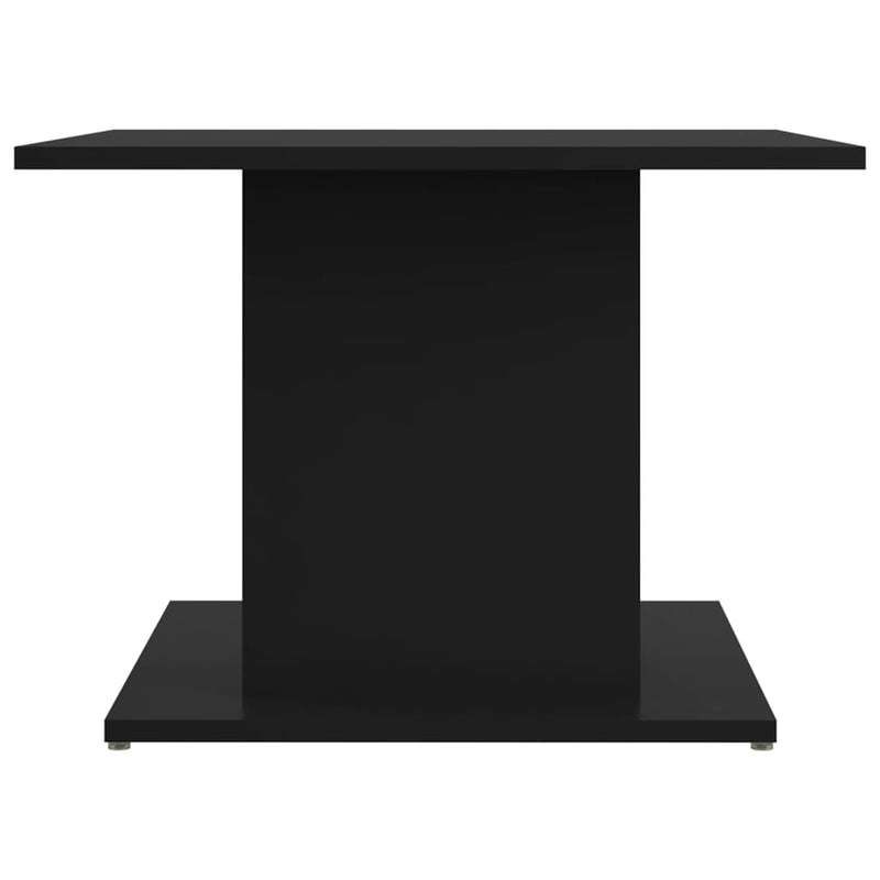 Salongbord svart 55,5x55,5x40 cm sponplate