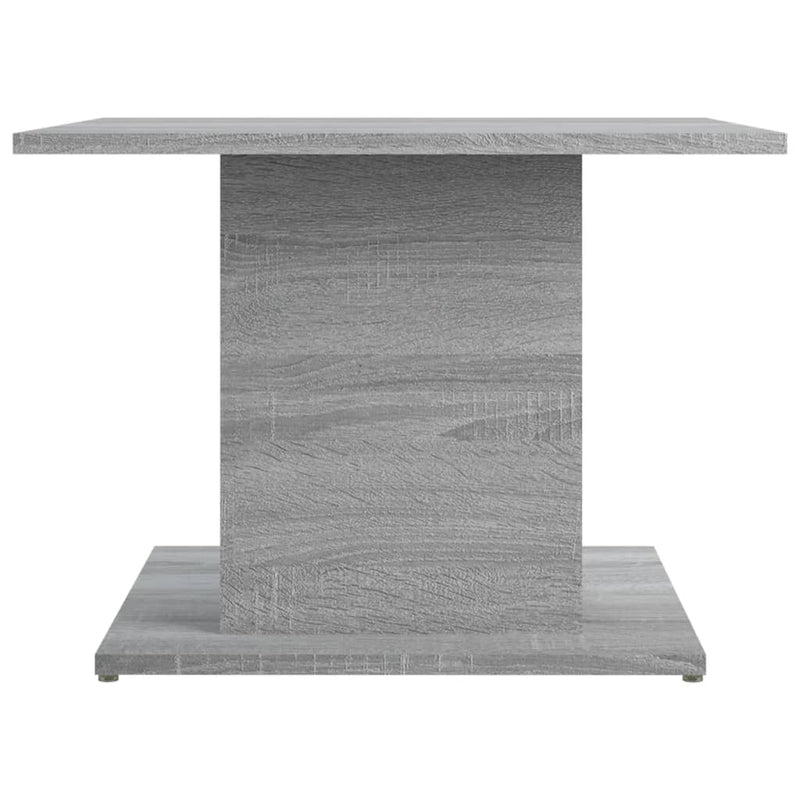Salongbord grå sonoma eik 55,5x55,5x40 cm sponplate