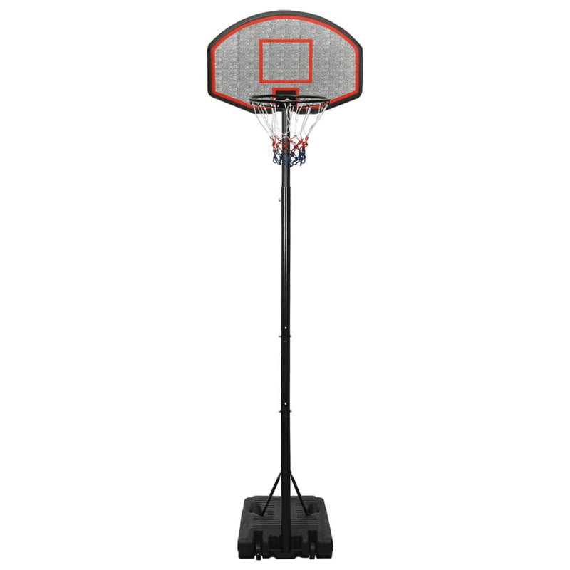 Basketballstativ svart 282-352 cm polyeten