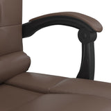 Massasjestol brun kunstskinn