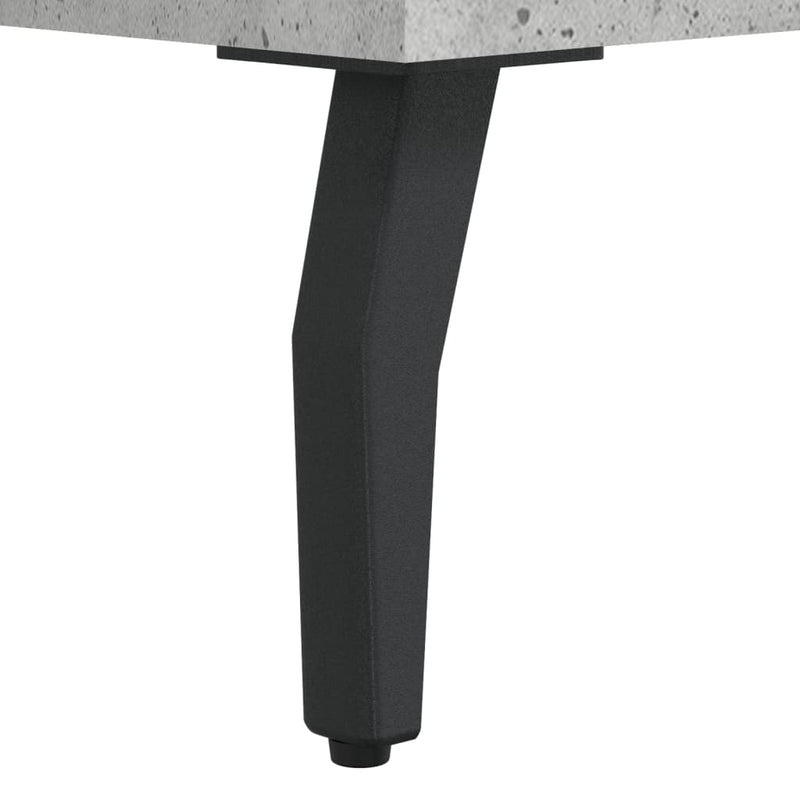 Highboard betonggrå 69,5x31x115 cm konstruert tre