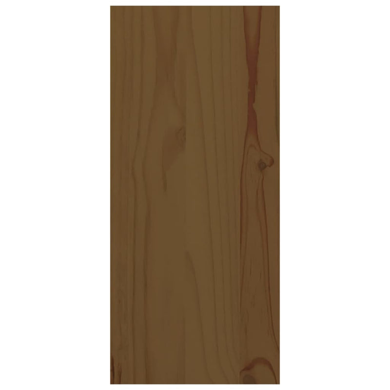Vinhylle honningbrun 56x25x56 cm heltre furu