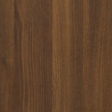 Salongbord brun eik 90x50x36,5 cm konstruert tre