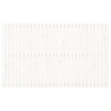 Veggmontert sengegavl hvit 185x3x110 cm heltre furu