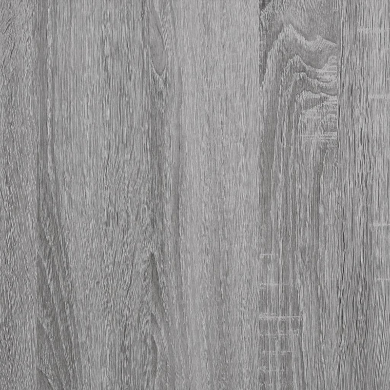 Sidebord grå sonoma 50x35x52 cm konstruert tre