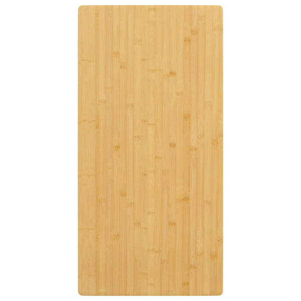 Bordplate 50x100x2,5 cm bambus