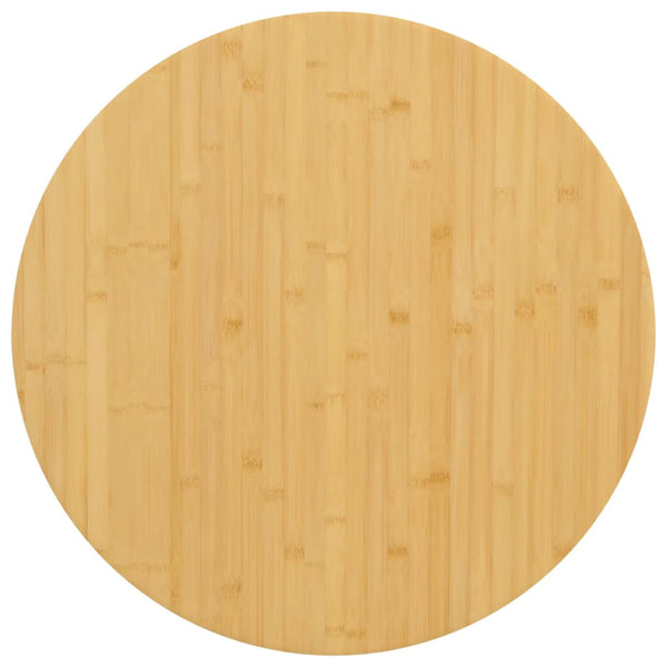 Bordplate Ø70x1,5 cm bambus