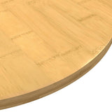 Bordplate Ø70x1,5 cm bambus