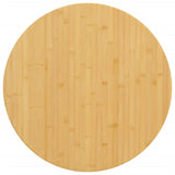 Bordplate Ø80x1,5 cm bambus