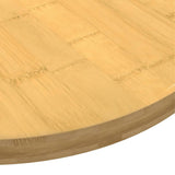 Bordplate Ø80x2,5 cm bambus