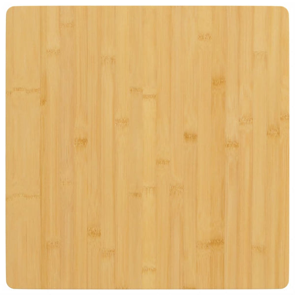 Bordplate 50x50x2,5 cm bambus
