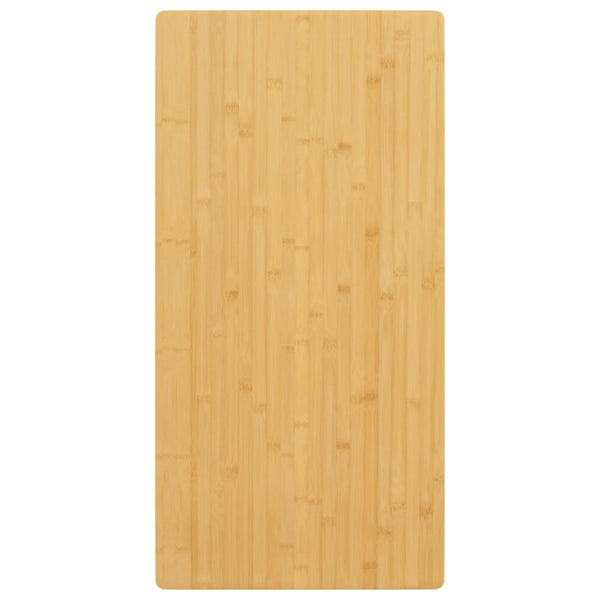 Bordplate 50x100x4 cm bambus