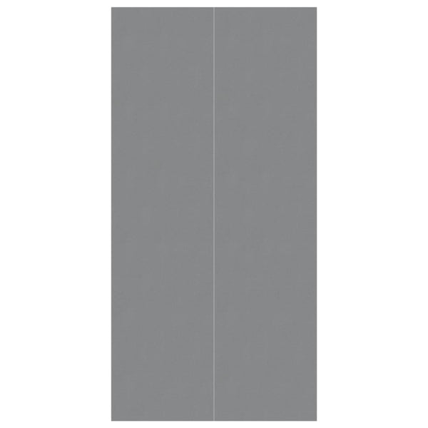 Bassengduk lysegrå 500x250 cm polyester geotekstil